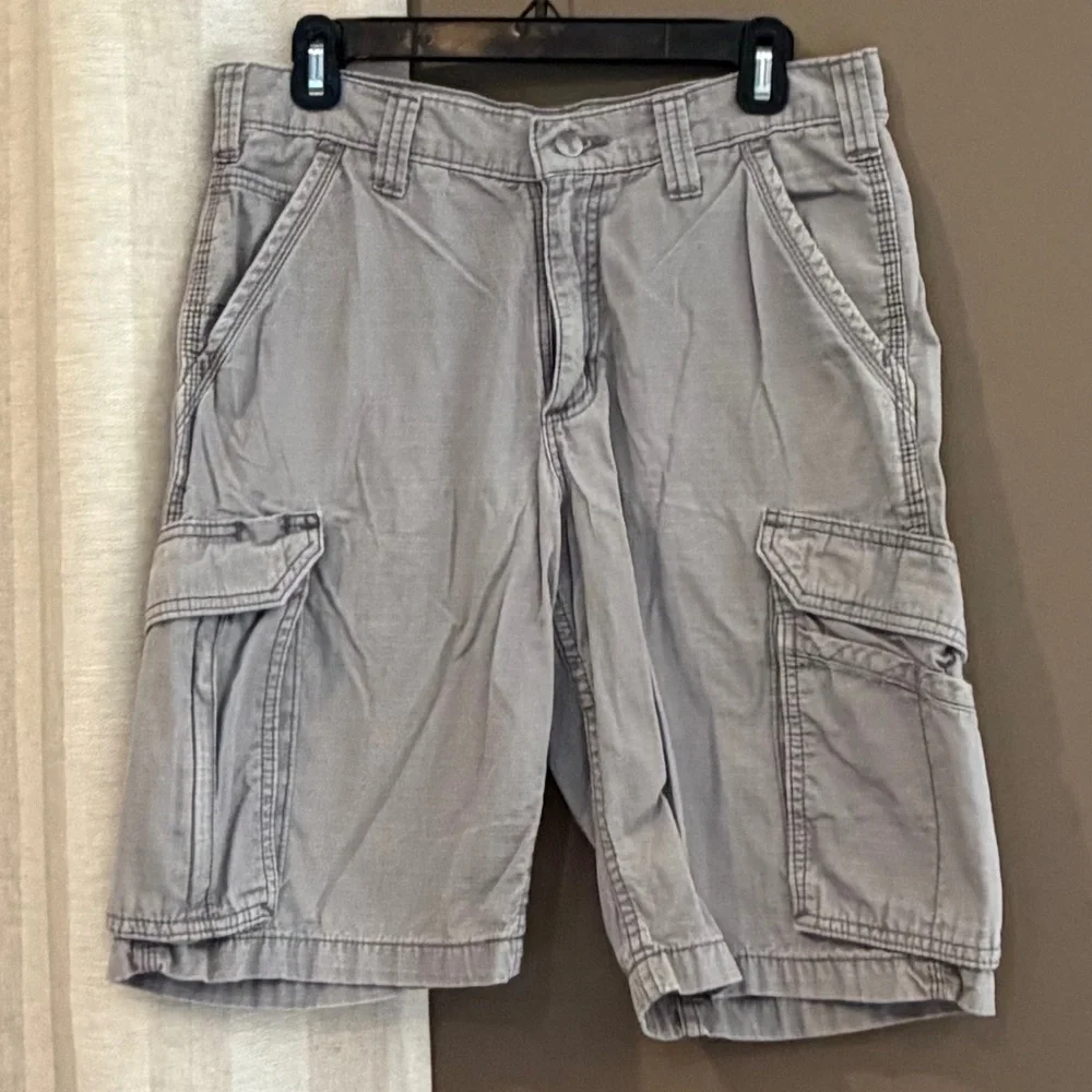 Carhartt Men's Relaxed Fit Tan Cotton Cargo Shorts, Size 31